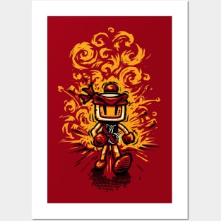 Bomberman Rambo Posters and Art